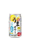 うまサワークリアレモン無糖（お酒） 350ml缶