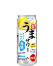 うまサワークリアレモン無糖（お酒） 500ml缶